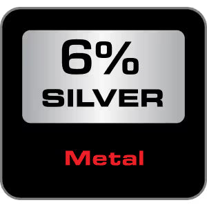 6% Silver Metal