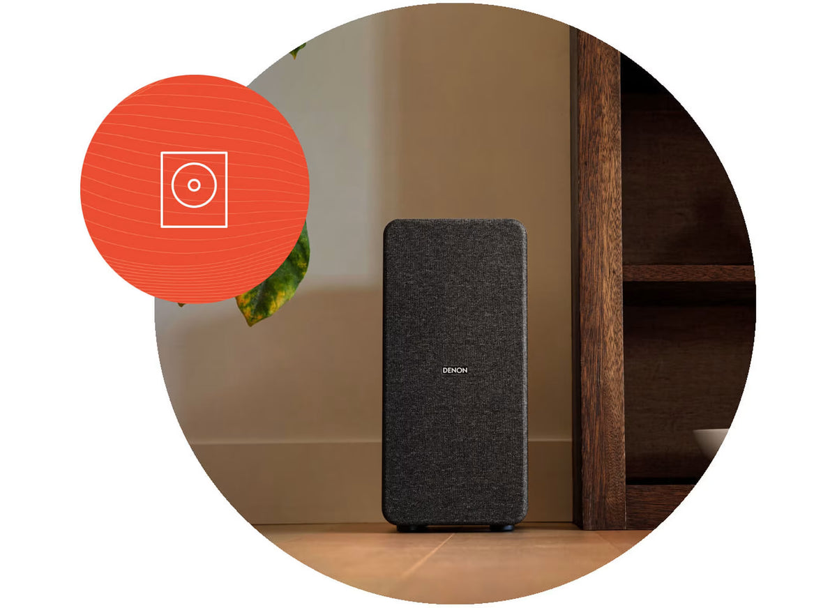 Wireless Subwoofer included