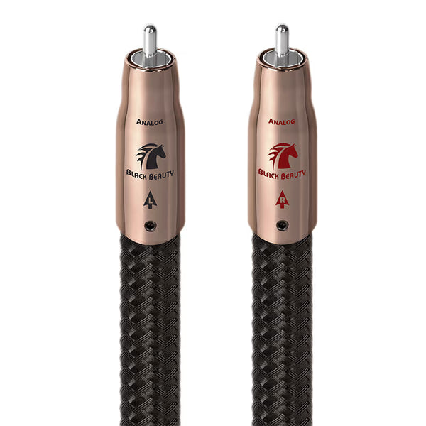 Audioquest Black Beauty RCA to RCA Audio Interconnect Cable