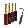 Audioquest SureGrip 100 Banana/Multi-Spade Speaker Connectors