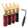 Audioquest SureGrip 100 Banana/Multi-Spade Speaker Connectors