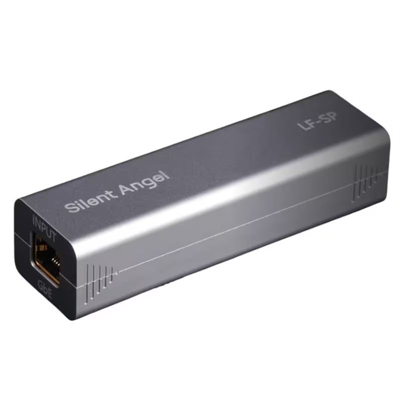 Silent Angel LF-SP Passive Lan Filter, Stable 2.5GbE Hifi Streaming (Silver)