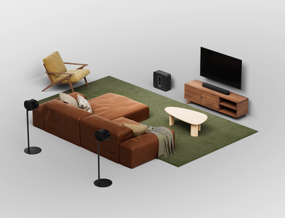 Soundbar today. Whole system whenever.