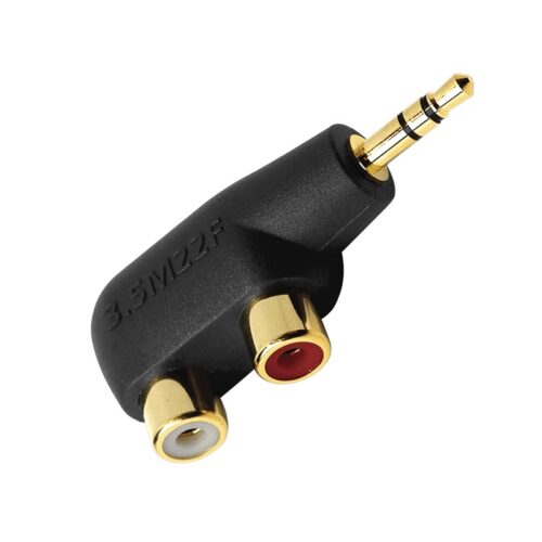 Audioquest 3.5mm to 2x Female RCA Adaptor