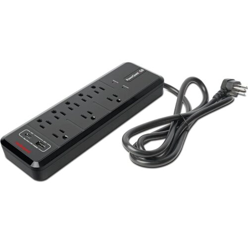 Audioquest PowerQuest® G8 8-Outlet Power Strip w/ USB-A & USB-C Charging Ports