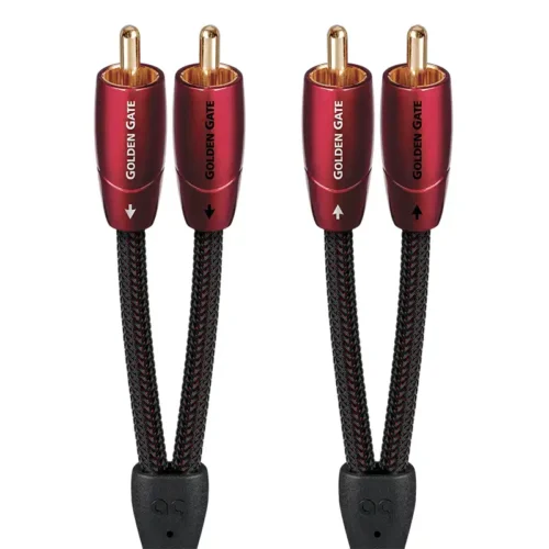 Audioquest GOLDEN GATE RCA to RCA Analog Audio Interconnect Cable