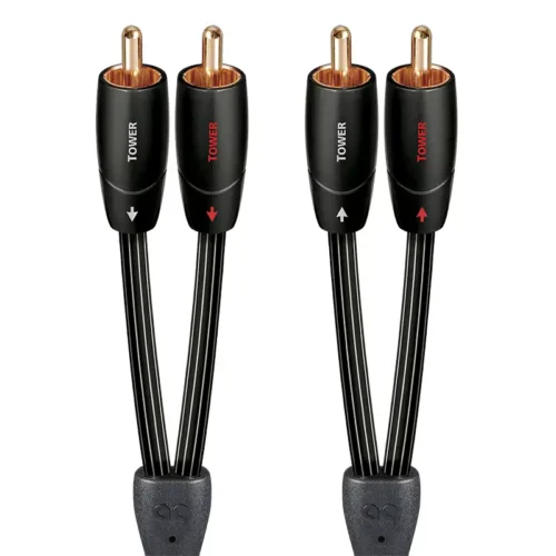 Audioquest TOWER RCA to RCA Analog Audio Interconnect Cable