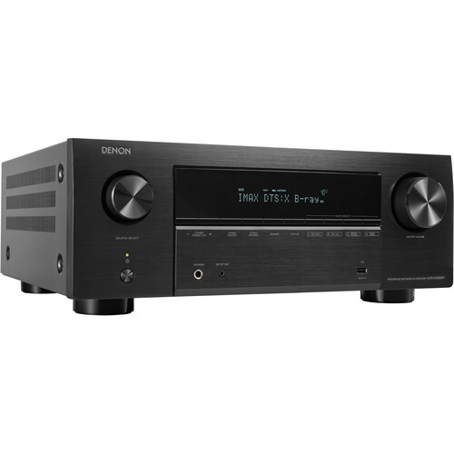 Denon AVR-X3800H 9.4Ch. 105W 8K AV Receiver with HEOS Built-in