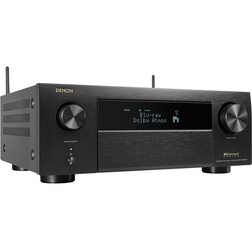 Denon AVR-X4800H 9.4Ch. 125W 8K AV Receiver with HEOS Built-in