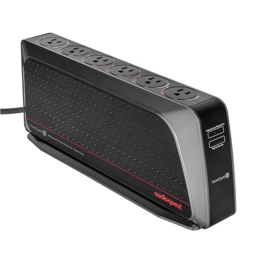 Audioquest PowerQuest® 2 6-Outlet Power Conditioner & Non-Sacrificial Surge Protector