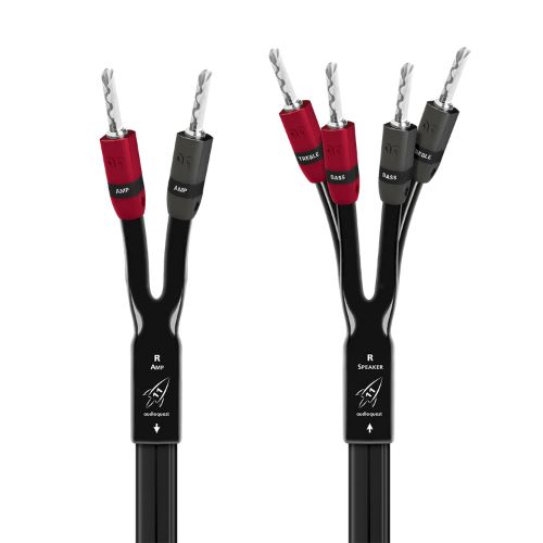 Audioquest ROCKET 11 Single-BiWire Speaker Cable w/ SureGrip 300 Connectors