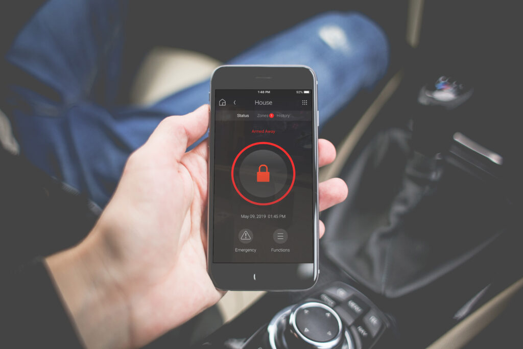 control4 home security
