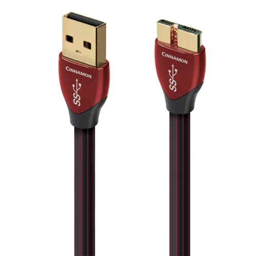 Audioquest CINNAMON USB A 3.0 > Micro B 3.0 HD Digital Audio Cable