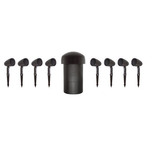 sonance garden series sgs 8.1 outdoor speaker system (8 sats, 1 sub)