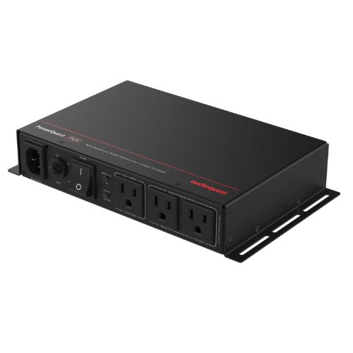 audioquest powerquest tv3 surge protector for wall mounted tvs 3 outlets