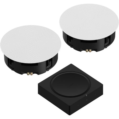 Sonos In-Ceiling Speaker Set with Amp + 2x In-Ceiling Speakers