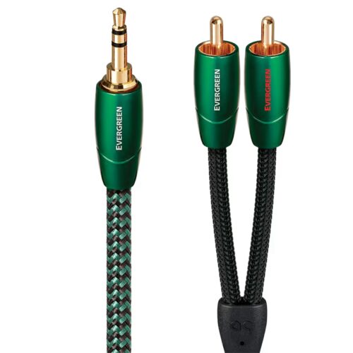Audioquest Evergreen 3.5mm Mini to RCA Audio Interconnect Cable