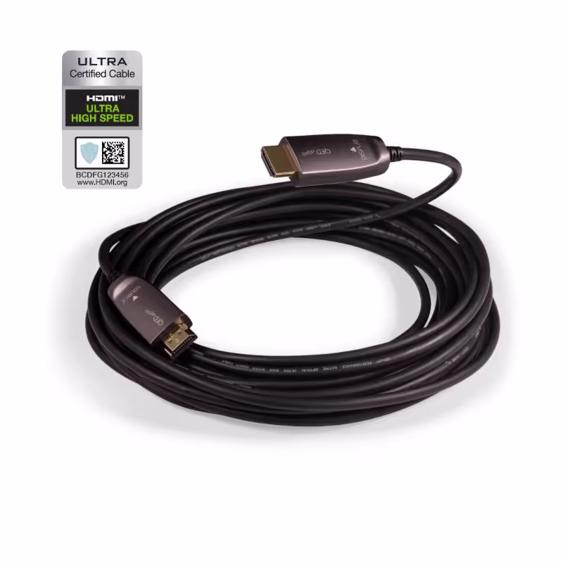 QED Performance Optical Ultra High Speed 48Gps HDMI Cable