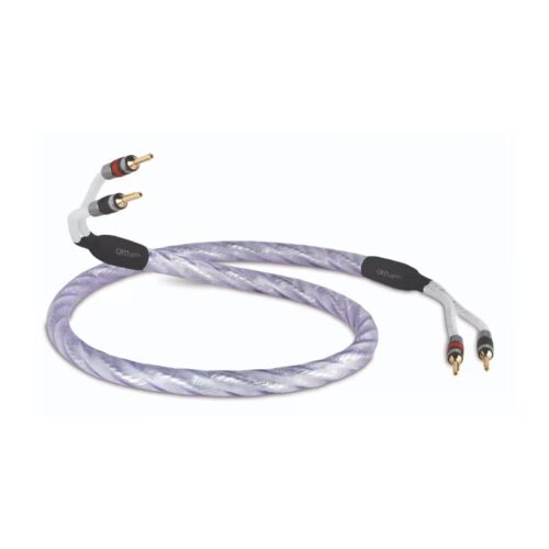 QED Signature Genesis Silver Spiral Pre-Terminated Speaker Cable (Pair)