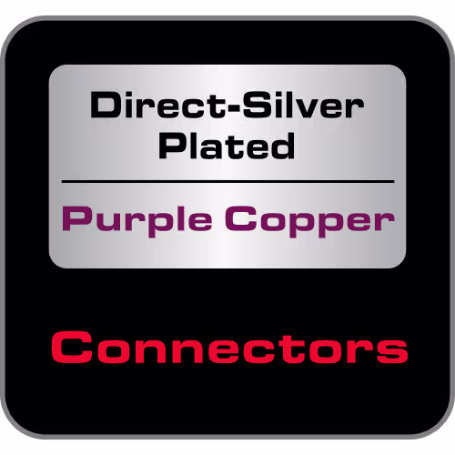 Direct-Silver Plated Purple Copper Connectors