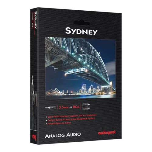 Audioquest Sydney 3.5mm to RCA Cable Box