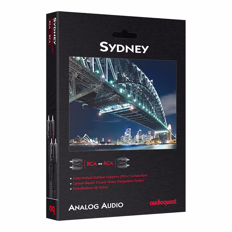 Audioquest Sydney RCA to RCA Cable - Box