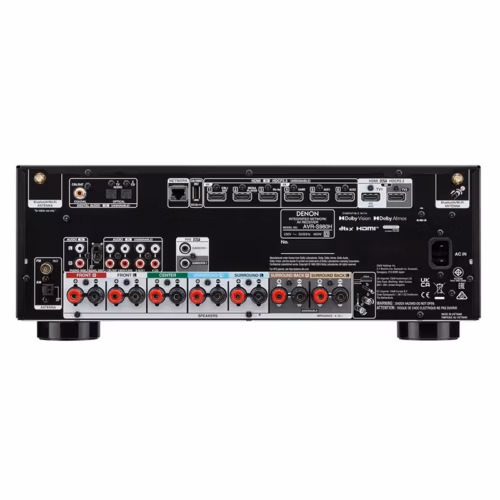Denon AVR-S980H AV Receiver Back