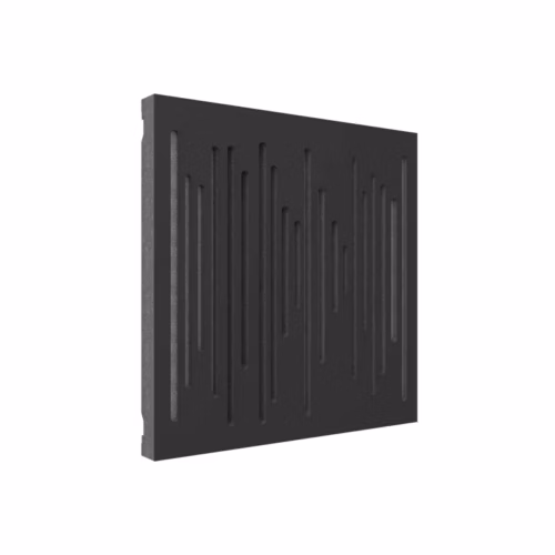 Vicoustic Wavewood Diffuser Ultra MKII Panels - Matte Black