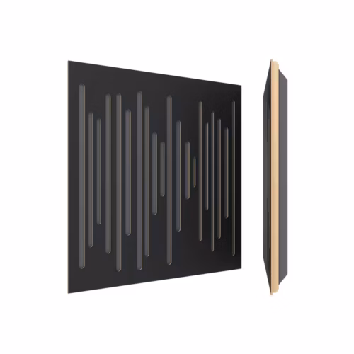 Vicoustic Wavewood Ultra Lite Acoustic Panels - Matte Black