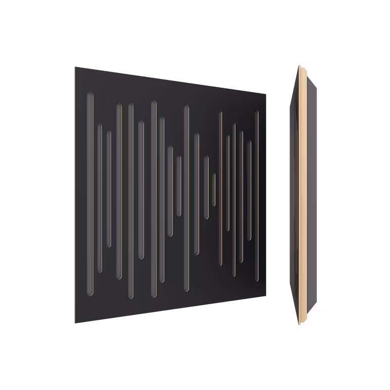 Vicoustic Wavewood Ultra Lite Acoustic Panels - Matte Black