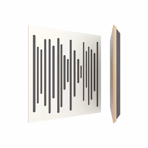 Vicoustic Wavewood Ultra Lite Acoustic Panels - Matte White
