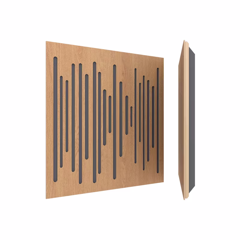 Vicoustic Wavewood Ultra Lite Acoustic Panels - Natural Oak