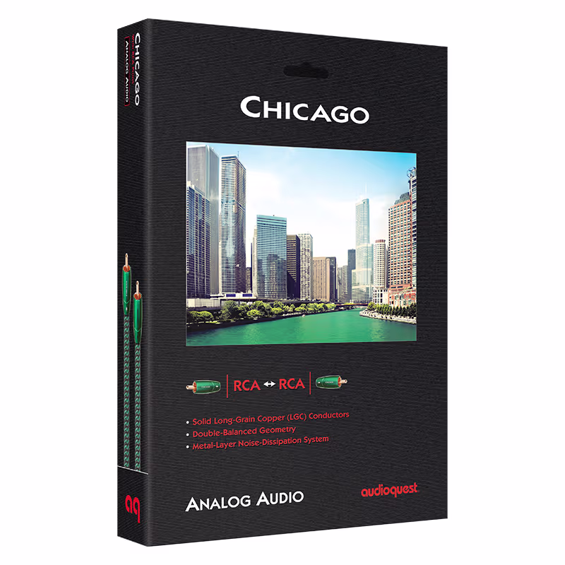 Audioquest CHICAGO RCA to RCA Analog Audio Interconnect Cable - Image 2