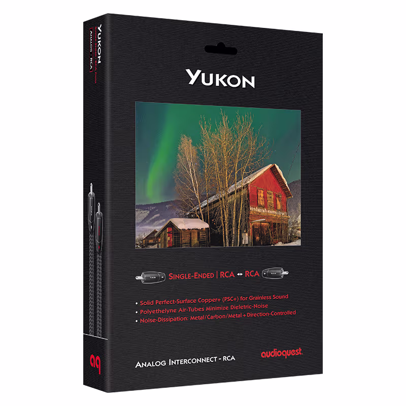 audioquest yukon rca cable - box